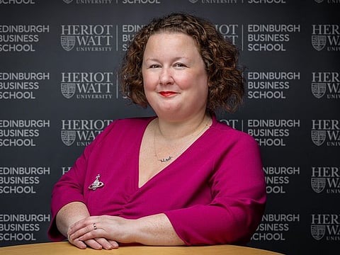 Professor Fiona Robson, Head of Edinburgh Business School and School of Social Sciences, Heriot-Watt University Dubai