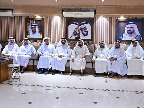 His Highness Sheikh Mohammed bin Rashid Al Maktoum, Vice-President and Prime Minister of the UAE and Ruler of Dubai, offered his condolences on the passing of Mohammed Saeed Al Tayer.