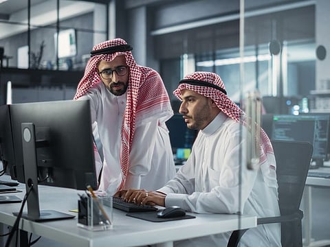 Some 34,606 Saudis joined the private sector for the first time in July, according to the report.