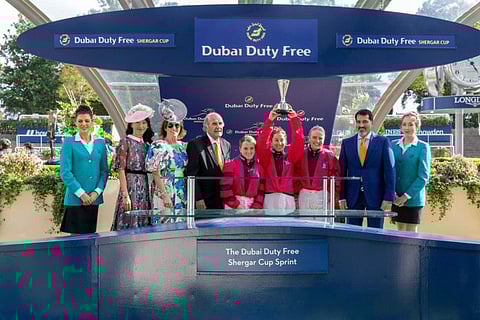 Ladies team won the DDF Shergar Cup last year.
