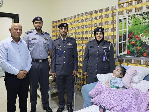 The officers engaged in cordial conversations with Rand, enquiring about her health, dreams, and aspirations.