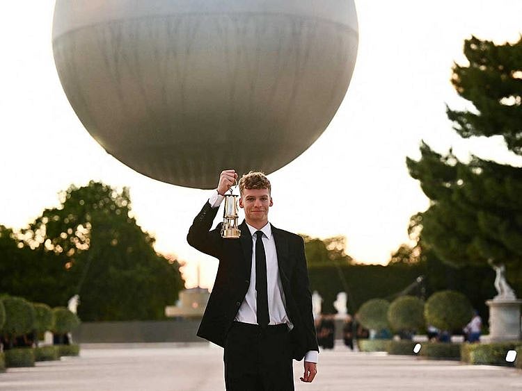 French swimmer Leon Marchand