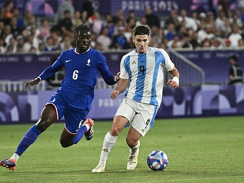 Julian Alvarez (right) arrived at City for just £14 million (€16 million) in January 2022 from River Plate, winning two Premier League trophies and the Champions League among other silverware.