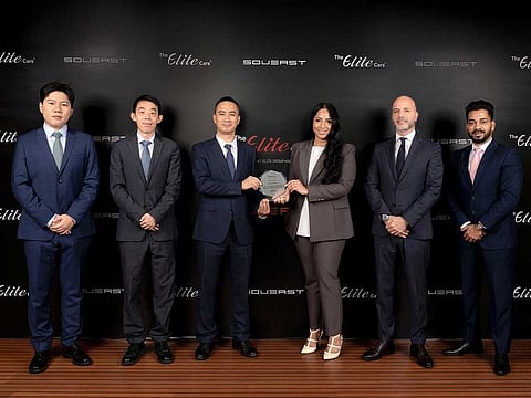 From left: Representatives of SOUEAST Motors and Representatives of Elite Group Holding.