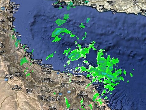  A low-pressure system is set to bring torrential rain and thunderstorms to Oman from Monday to Wednesday.