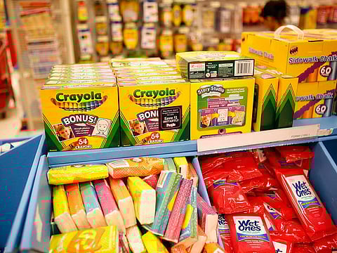 Crayola sells 30 per cent of its products online at places like Amazon.com Inc.