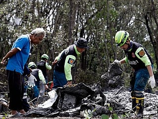 Nine believed dead after plane crashes in Thailand jungle