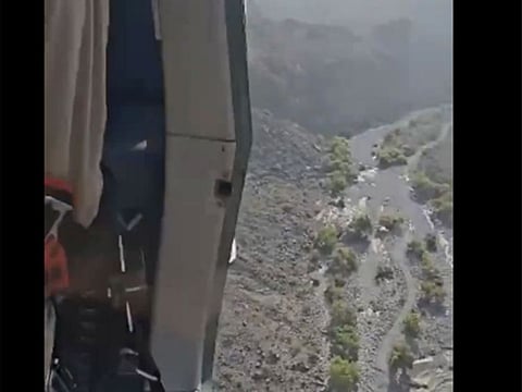 The hikers were part of a multinational group caught in a heavy rains.