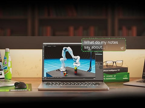 AI-powered learning, gaming and creating with Nvidia GeForce RTX40 Series laptops