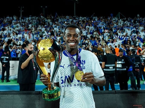 Saud Abdulhamid has moved to Roma from Al Hilal