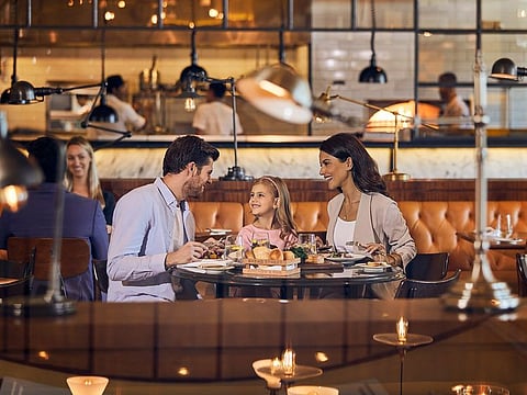 Among the dinning options, participating venues are offering two-course lunch menus for Dh95, three-course dinner meals at Dh150, and select breakfast menus for Dh69