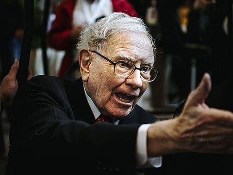 Warren Buffett, chairman and chief executive officer of Berkshire Hathaway Inc.