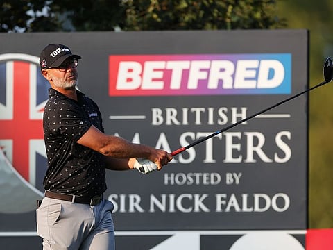 Paul Waring in action at The Belfry