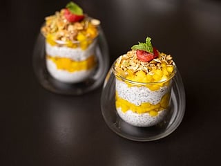 Gulf News Food Show's refreshing summer dessert: Mango chia pudding
