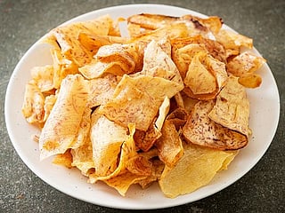 Taro root chips: Your new favourite guilt-free snack