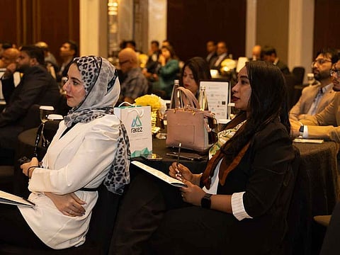 Audience listening to a panel of experts at Gulf News' Invest UAE seminar in June 