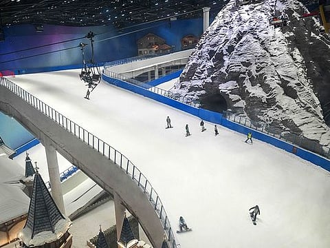 World's largest indoor ski resort opens in Shanghai as China logs hottest month
