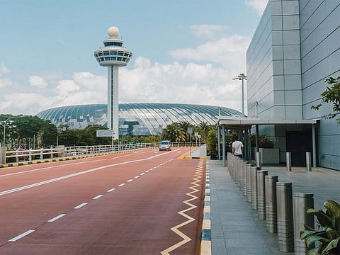 Changi Airport is the busiest in Southeast Asia.