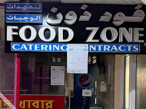 This is the second food outlet in less than a week that has been shut down in the emirate for flouting safety and hygiene rules 