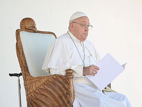 The 87-year-old pontiff is halfway through a 12-day trip across the Asia-Pacific region