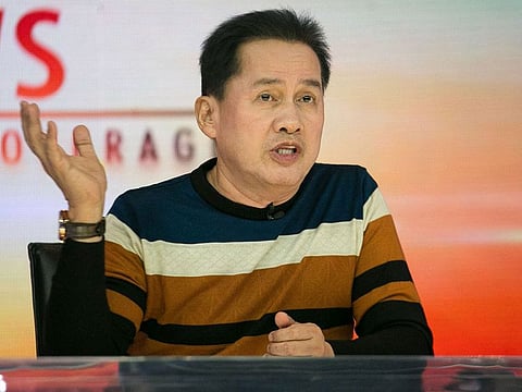 Apollo Quiboloy, head of The Kingdom of Jesus Christ, a non-Catholic religious group.