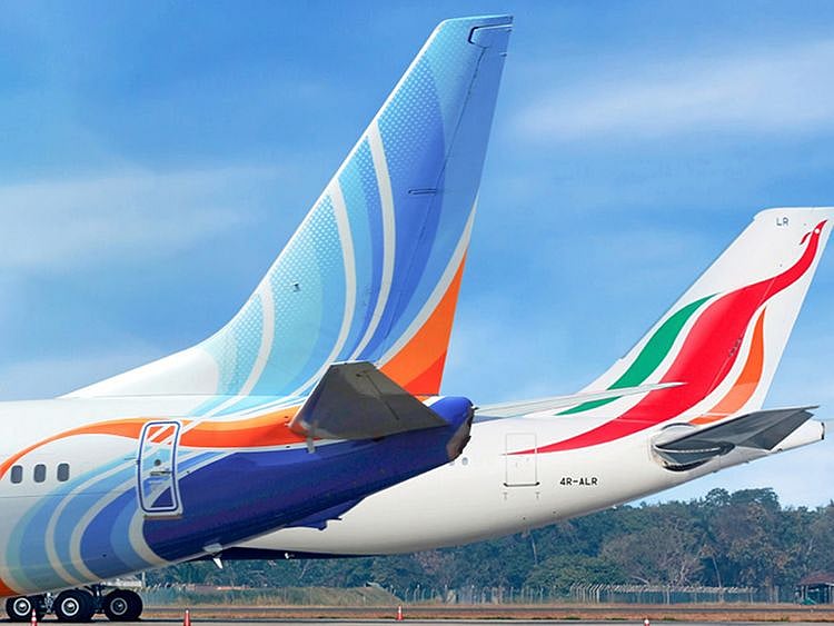 flydubai and SriLankan Airlines