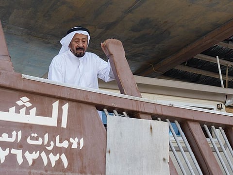 As a teenager, Sultan Khalifa Abu Shabas had acquired a "handsome ship" and never stopped going out to sea 