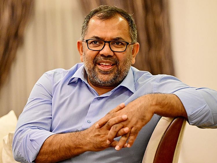 Maldives' foreign minister Moosa Zameer 