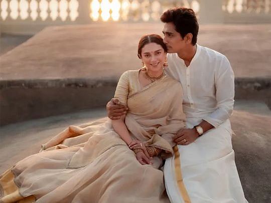 Aditi Rao Hydari and Siddharth's Wedding! – South India Fashion, image size:1200x900