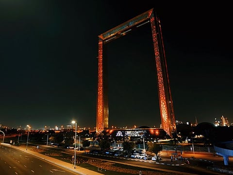 Watch: Tourist attractions in UAE lit up in orange