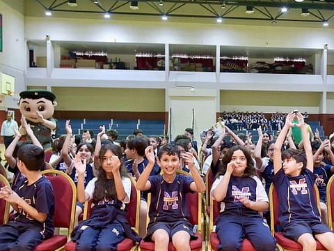 A total of 105 students benefitted from the course on sign languages organised at Al Mawakeb School—Al Barsha.