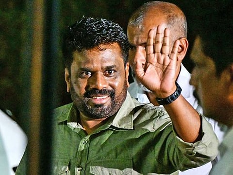 Photos: Sri Lanka swears in leftist leader Anura Kumara Dissanayaka as President