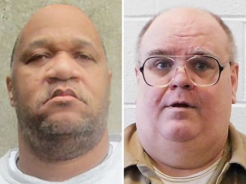 Emmanuel Littlejohn (left) and Alan Miller. 