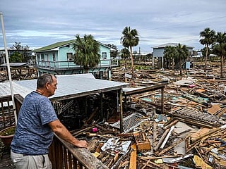 In pictures: Hurricane Helene's widespread destruction