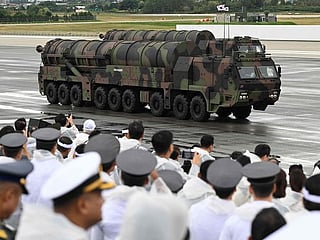 S. Korean president warns North of 'regime end' if it uses nukes