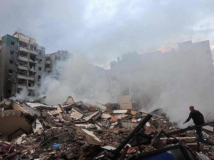 lebanon rubble
