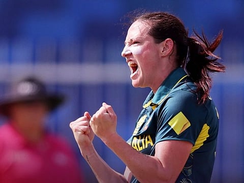 Megan Schutt produced a match-winning spell against New Zealand at the Sharjah Cricket Stadium on Tuesday.