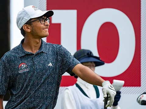 Rayan Ahmed has been one of the standout amateur golfers for the UAE in 2024