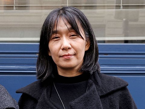 South Korean author Han Kang