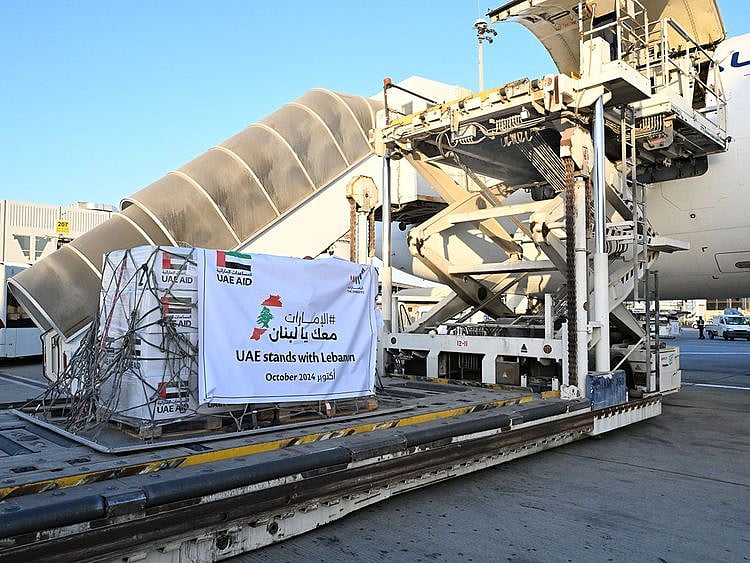 UAE AID LEBANON
