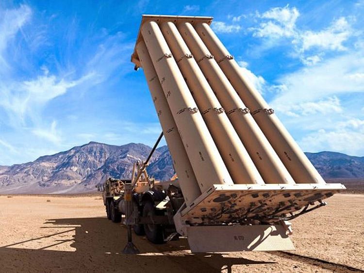  Each THAAD consists of six truck-mounted launchers, 48 interceptors, radio and radar equipment, and requires 95 soldiers to operate.