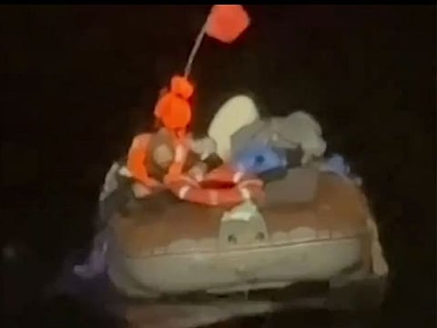 The owner of the fishing boat that found the survivor said he was "in a serious condition, thin, but conscious.