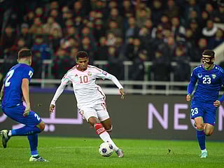 Yahya Al Ghassani was lively for the UAE