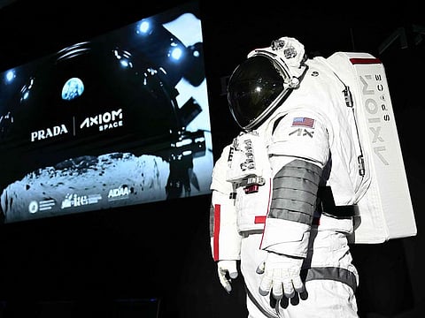 Astronauts walking on the moon as part of NASA's first human mission to the lunar South Pole will be wearing Prada.