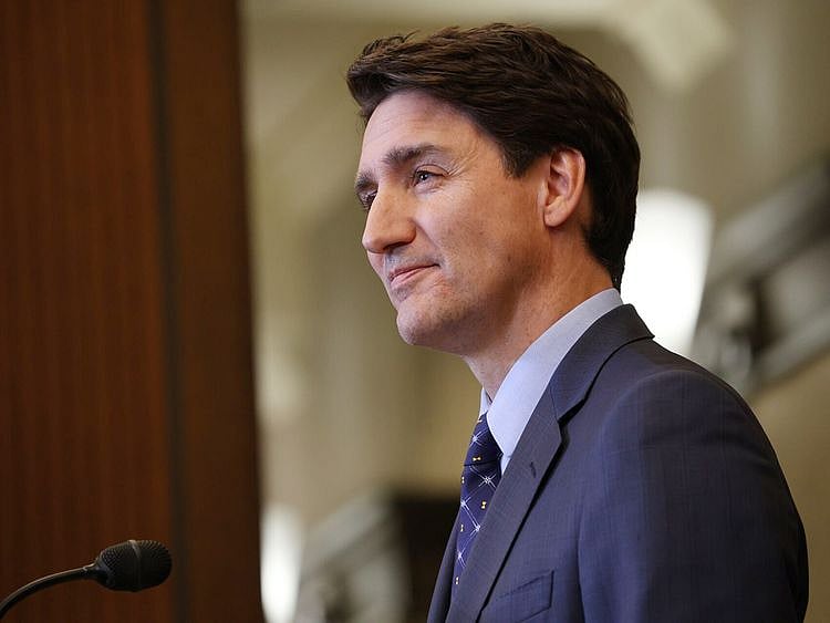 Canada's prime minister Justin Trudeau