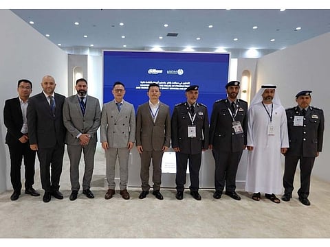 Dahua top management with officials at Gitex Global 2024  