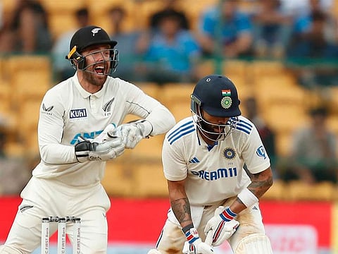  Young and Ravindra guided the visitors to 110-2 in the first session and a 1-0 lead in the three-match series.