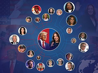 Celebrity showdown: Stars rally behind Kamala Harris, Donald Trump in 2024 US presidential race
