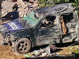 ‘We were asleep’: Shock after Israeli strike kills journalists in south Lebanon