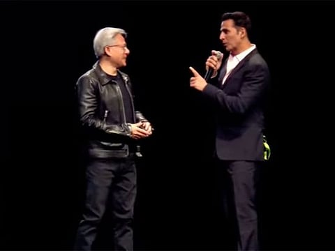 What can humans do that AI can't? Nvidia CEO Jensen Huang responds to Akshay Kumar